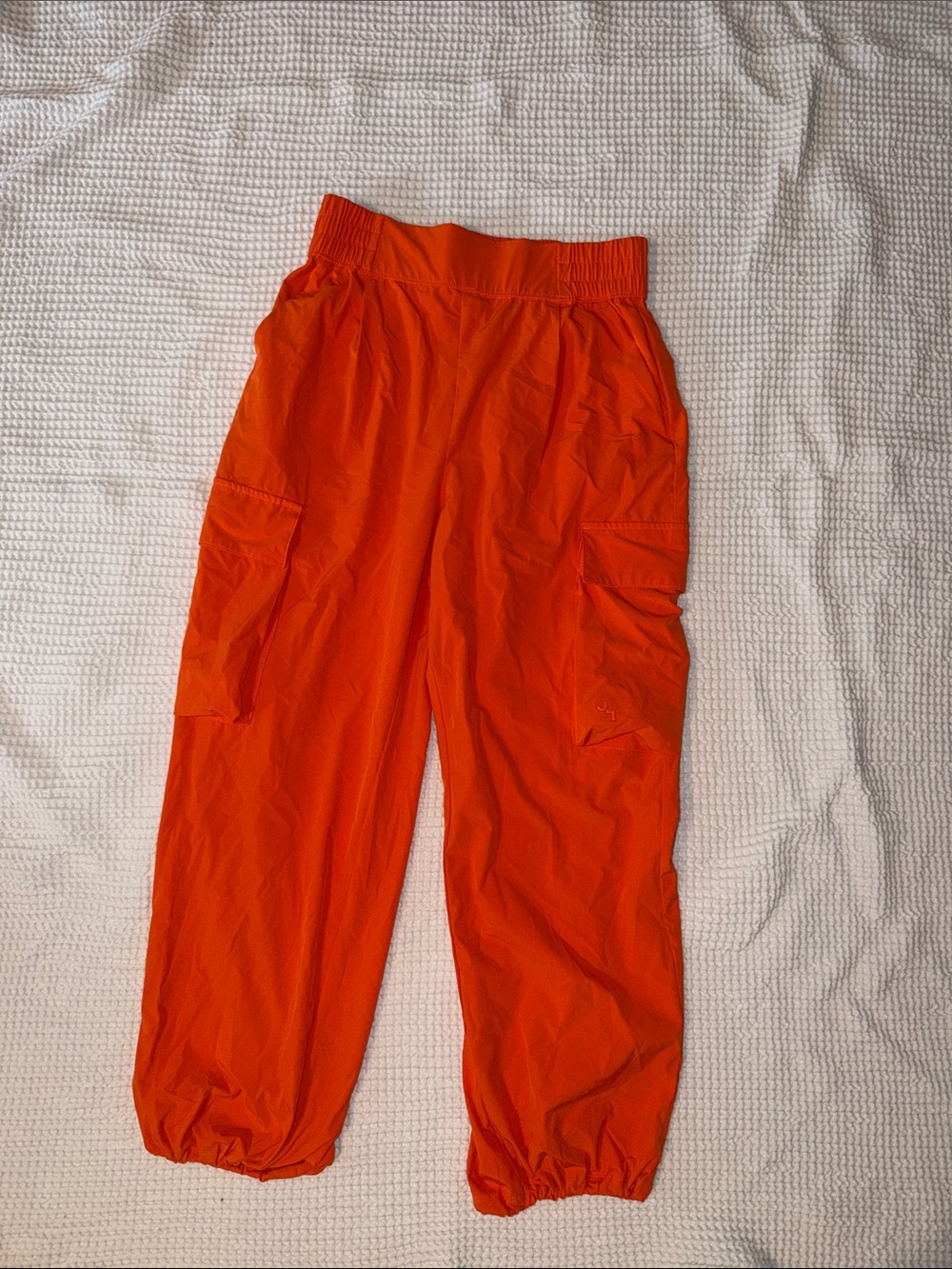 JoyLab Orange Cargo Jogger Pants for Kids